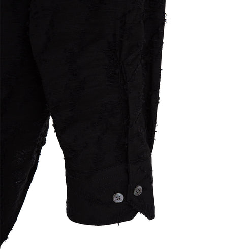 Hello Sunflower Ace Shirt Black 1193 Degli Uberti